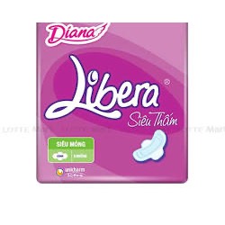 BVS DIANA LIBERA SIÊU THẤM CÓ CÁNH (GÓI 8 MIẾNG)
