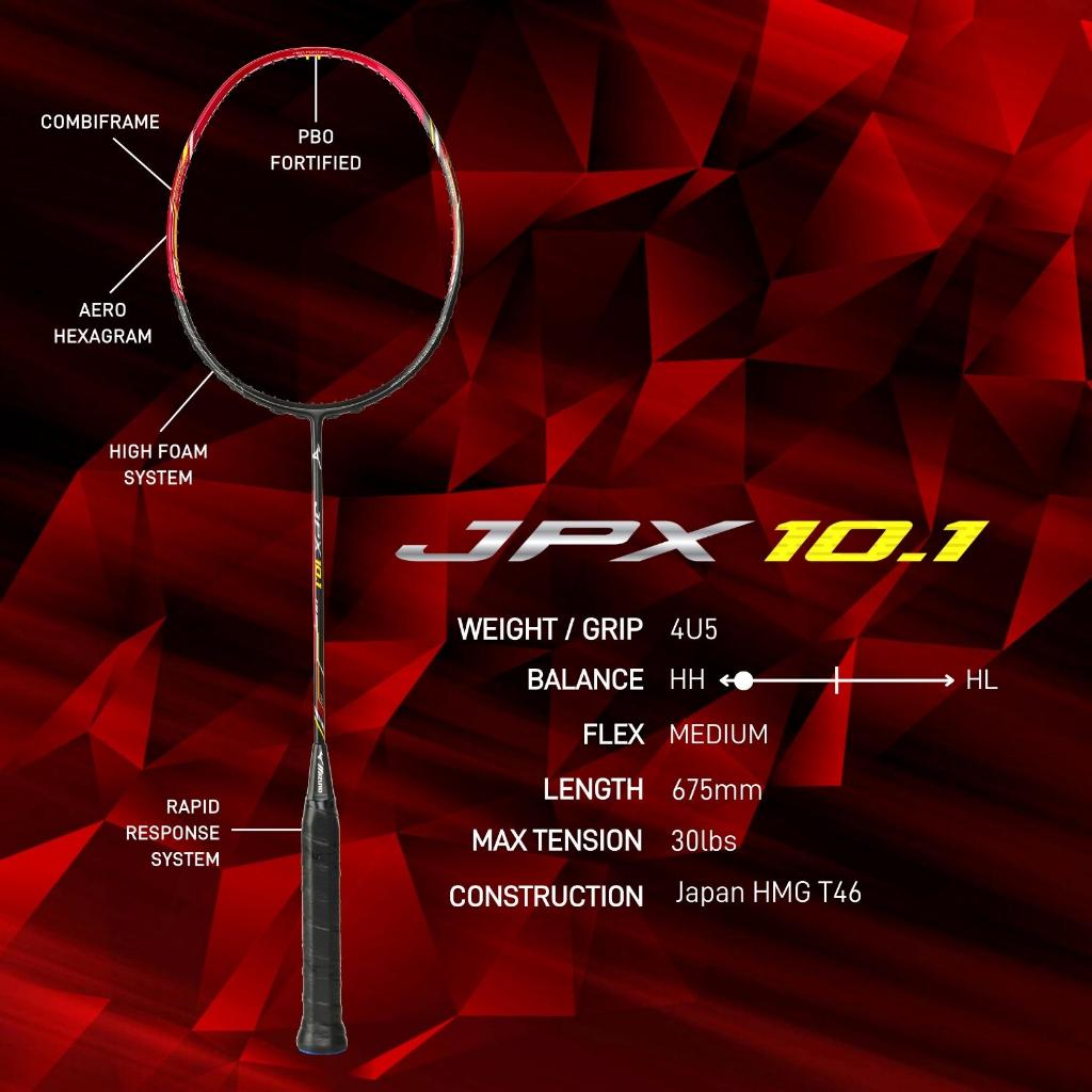 Vợt cầu lông Mizuno JPX 10.1 (chính hãng) - Vợt tấn công