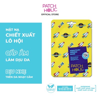 [QUÀ TẶNG KHÔNG BÁN] Mặt Nạ AQUA Plus Hỗ Trợ Làm Sáng Da Patch Holic 20ml/miếng THUẦN CHAY