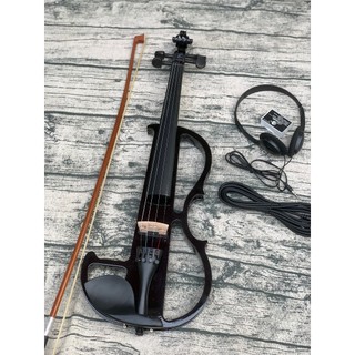 Đàn Violin điện tử size 4/4 đi kèm full phụ kiện, bảo hành 12 tháng - 2 màu trắng và đen