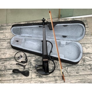 Đàn Violin điện tử size 4/4 đi kèm full phụ kiện, bảo hành 12 tháng - 2 màu trắng và đen