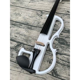 Đàn Violin điện tử size 4/4 đi kèm full phụ kiện, bảo hành 12 tháng - 2 màu trắng và đen