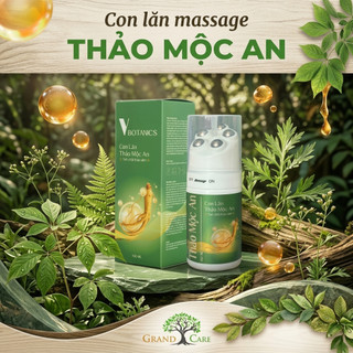 Con lăn xương khớp Thảo Mộc An-Tinh chất Nhân sâm,Thông đỏ và 13 loại thảo mộc-Thông huyết, giảm đau