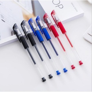 ⛔FREESHIP⛔ COMBO 5 SET 10 BÚT GEL, NƯỚC, BI XANH, ĐEN, ĐỎ 0.5MM
