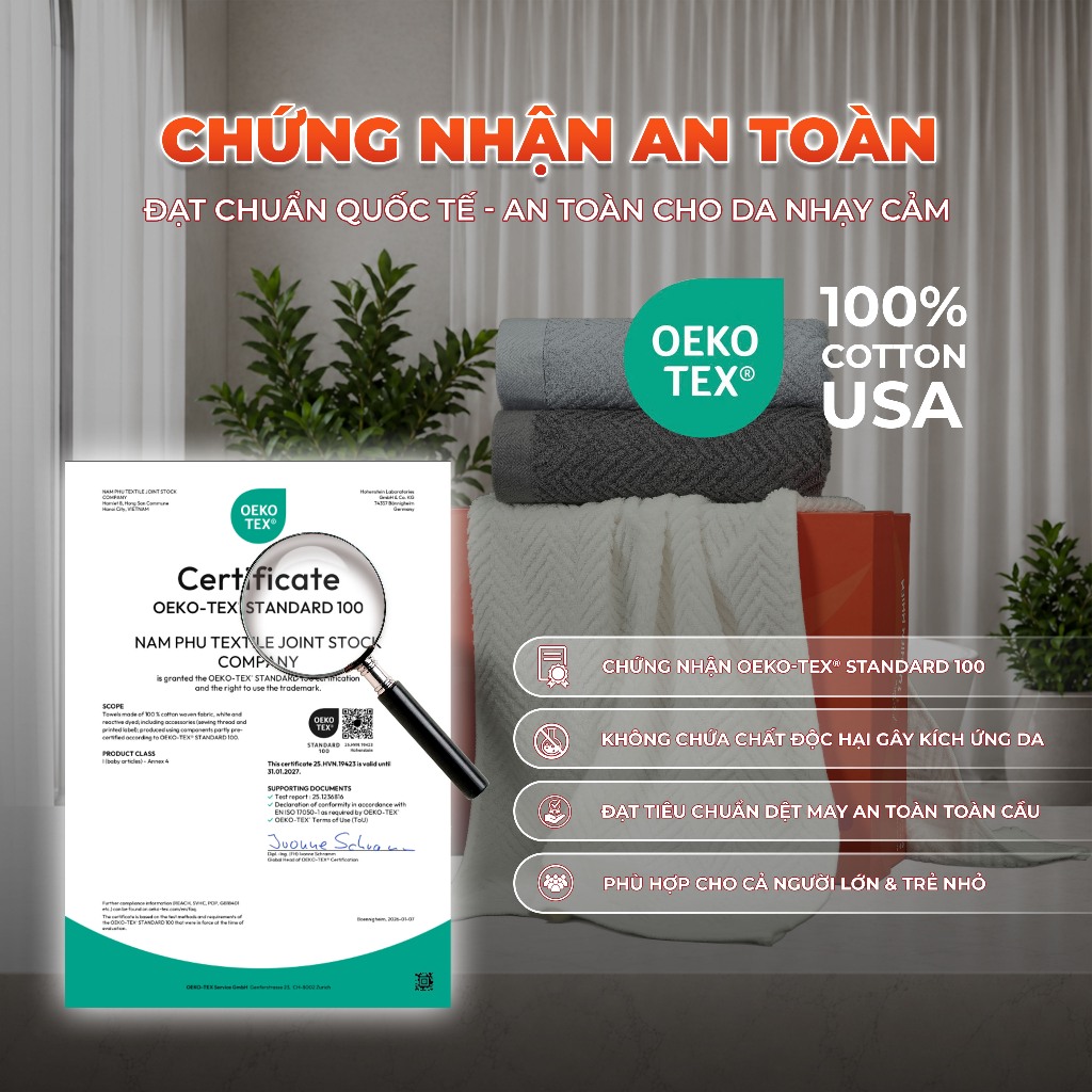 Khăn tắm cao cấp Fuver Herringbone 70x140cm - 500gr 100% Cotton USA Mềm Mại, Thấm Hút, Kháng Khuẩn | BigBuy360 - bigbuy360.vn