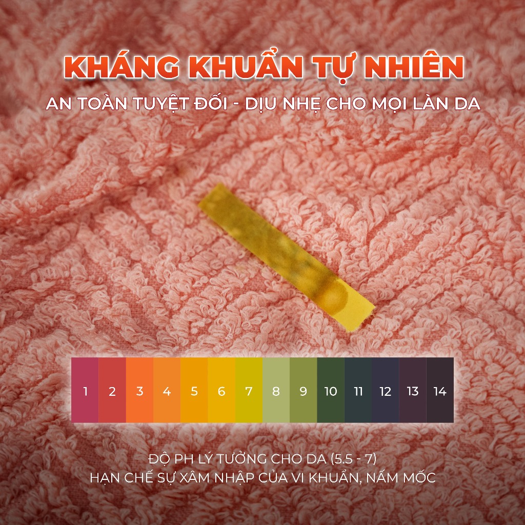 Khăn tắm cao cấp Fuver Herringbone 70x140cm - 500gr 100% Cotton USA Mềm Mại, Thấm Hút, Kháng Khuẩn | BigBuy360 - bigbuy360.vn