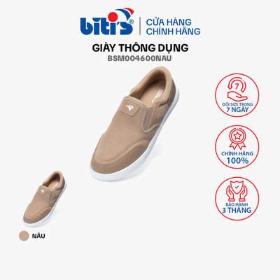 Giày thông dụng Nam Biti's BSM004600NAU (Nâu)