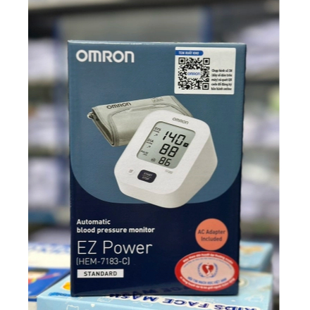 Máy đo huyết áp Omron HEM-7183-EZ Power (thay thế HEM-7142T2)