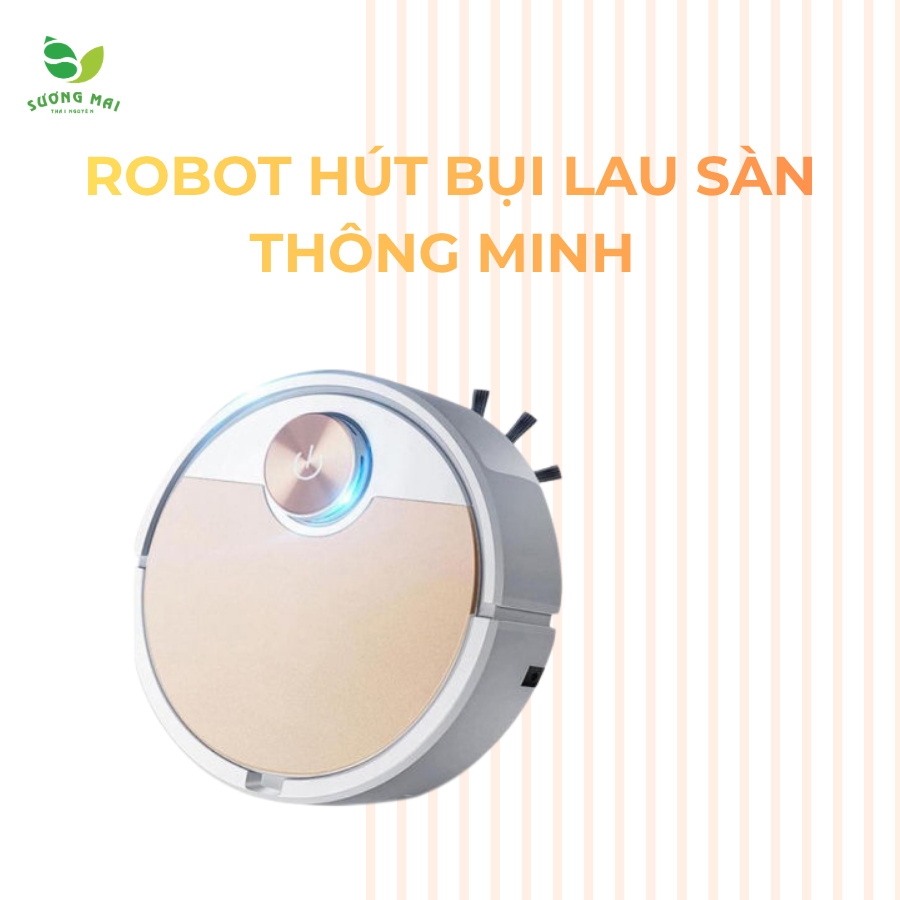 Robot Hút Bụi Lau Nhà ES06 3in1 Quét Hút Lau - Chống Rơi Thông Minh - Tự Động Làm Sạch
