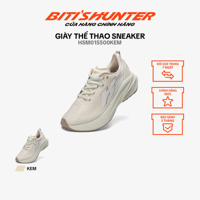 Giày Thể Thao sneaker Nam Biti's Hunter HSM009900KEM (Kem)