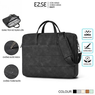 Túi xách công sở nam nữ da lì cao cấp EAZY TLA03P , Cặp đựng laptop tài liệu giáo trình , Cặp đi làm