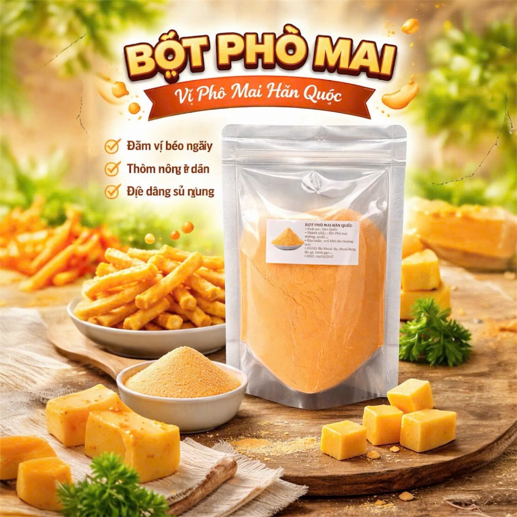 100G BỘT PHO MAI LẮC KHOAI TÂY