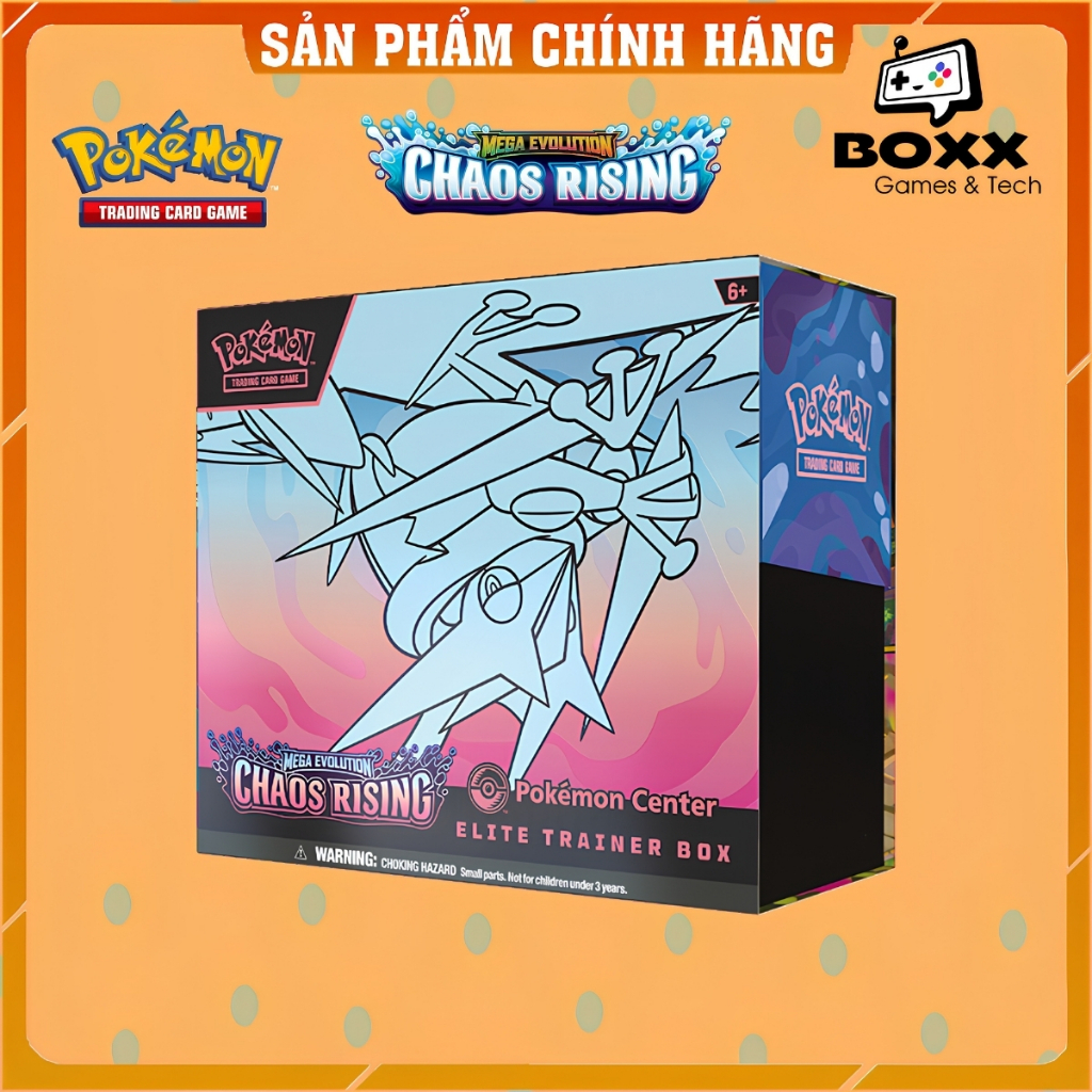 Pokemon TCG: Mega Evolution - Chaos Rising Pokemon Center Elite Trainer Box