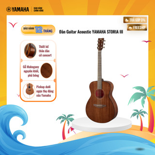 Đàn Guitar Acoustic Yamaha STORIA III - Thiết kế hiện đại, âm thanh sống động