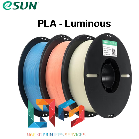 Nhựa in 3D ePLA-Luminous hiệu ứng phát huỳnh quang trong tối 1kg/Cuộn