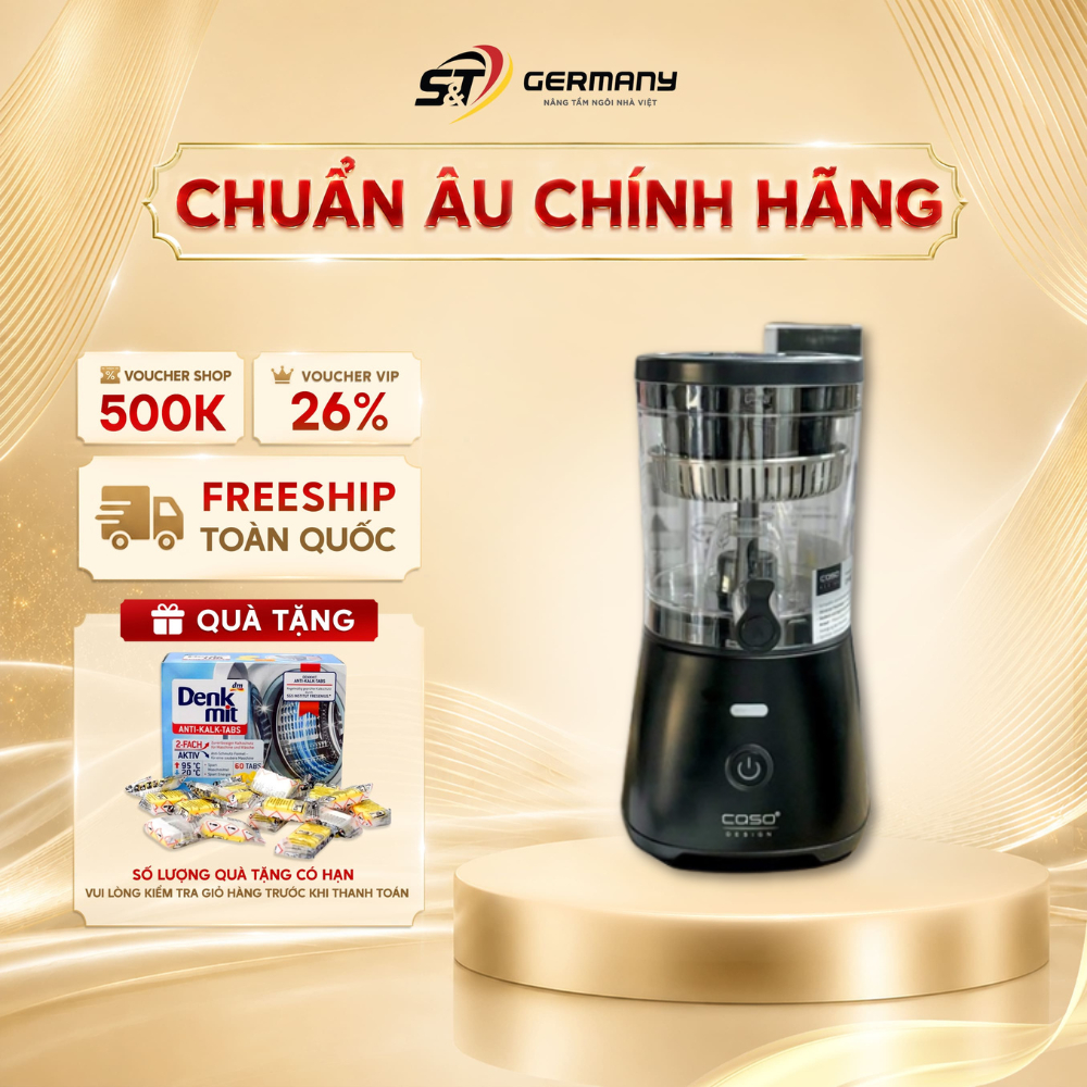 Máy vắt cam CASO CP400 Lift tự động công suất 300W thiết kế nhỏ gọn hiện đại, máy vắt cam cao cấp  G