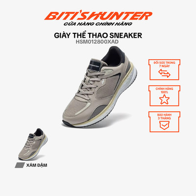 Giày Thể Thao sneaker Nam Biti's Hunter HSM012800XAD - màu xám đậm - size 39 đến 44