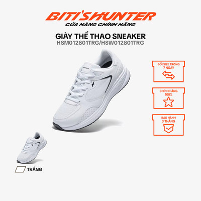 Giày Thể Thao sneaker Nam - Nữ Biti's Hunter HSM012801TRG/HSW012801TRG (Trắng)