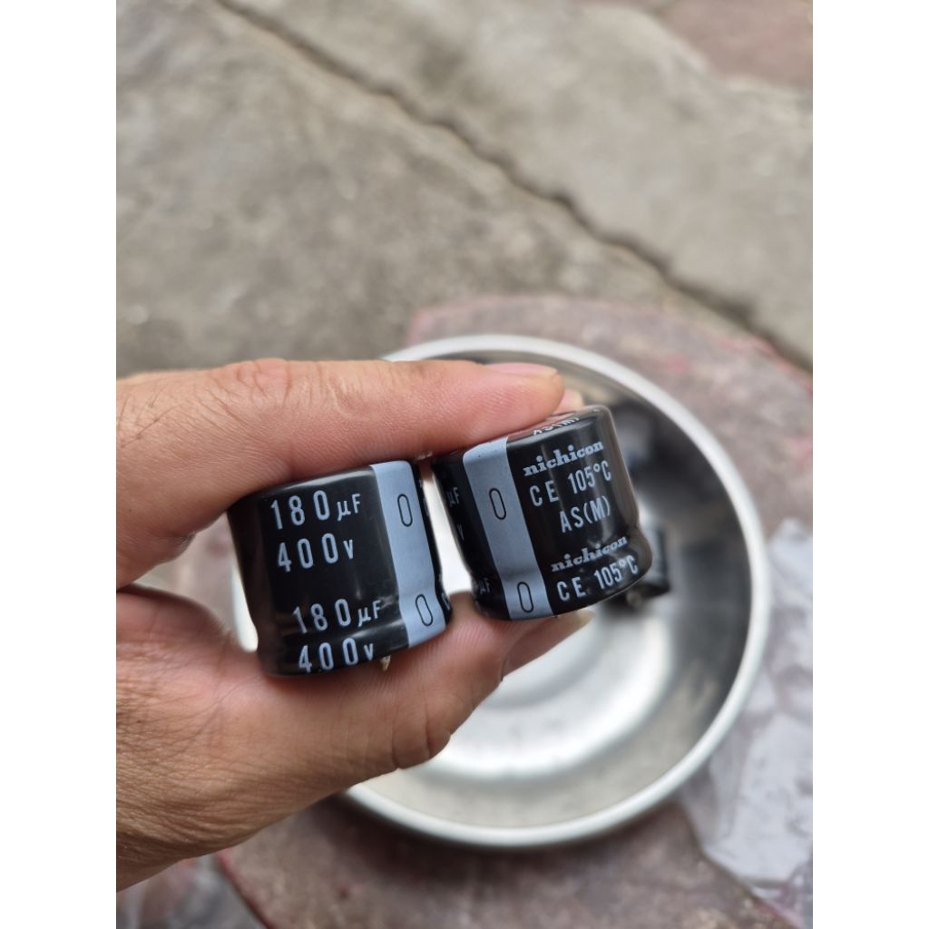 tụ 180uf 400v combo 5 quả tụ Nhật
