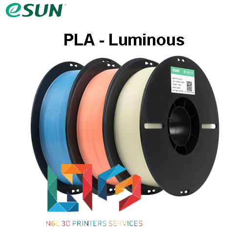 Nhựa in 3D ePLA-Luminous hiệu ứng phát huỳnh quang trong tối 1kg/Cuộn