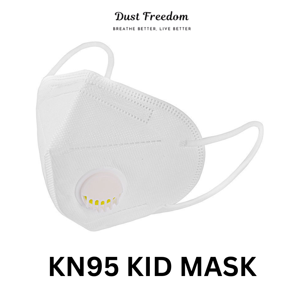 Kids KN95 Face Mask 5-Layer Protection | Disposable Protective Mask for Children | Soft & Breathable