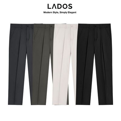 Quần Kaki Nam Form Suông LADOS-4206 Vải Mỏng Nhẹ Thoáng Mát, Quần Kaki Công Sở Trẻ Trung Đi Làm Đi Chơi