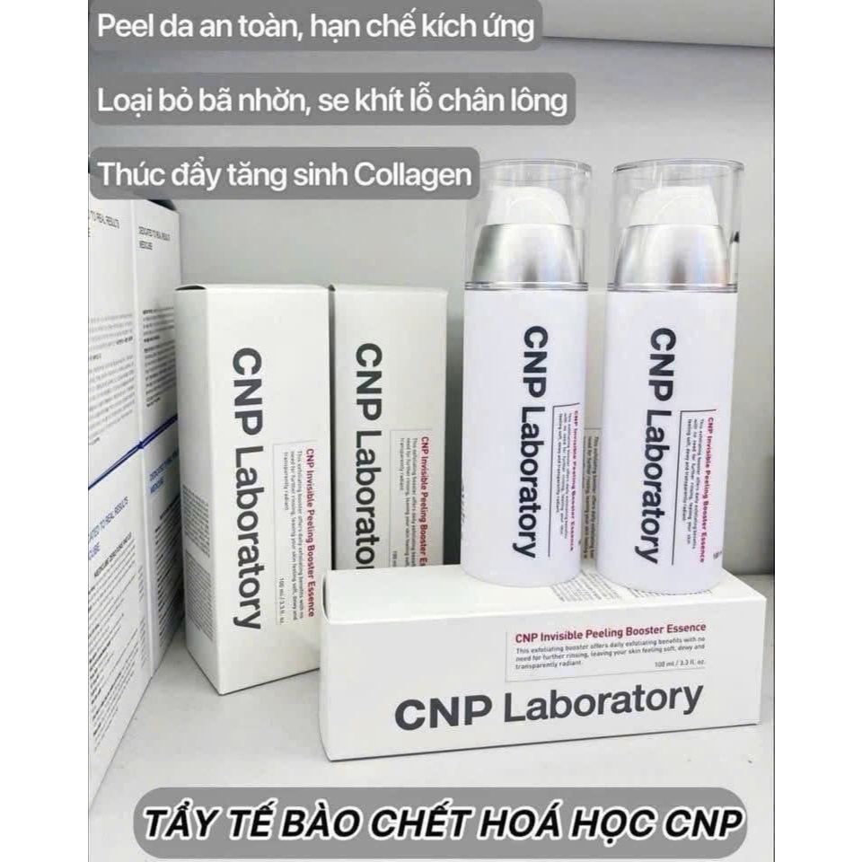 Tẩy tế bào chết CNP Invisible Peeling Booster Essence 1OOml