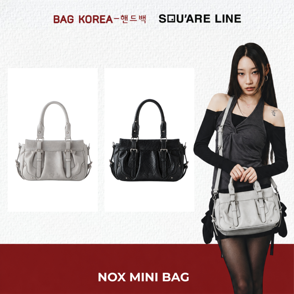 [SQUARELINE] Túi NOX MINI BAG Túi Xách Nữ Hàn Quốc Chính Hãng BAG KOREA