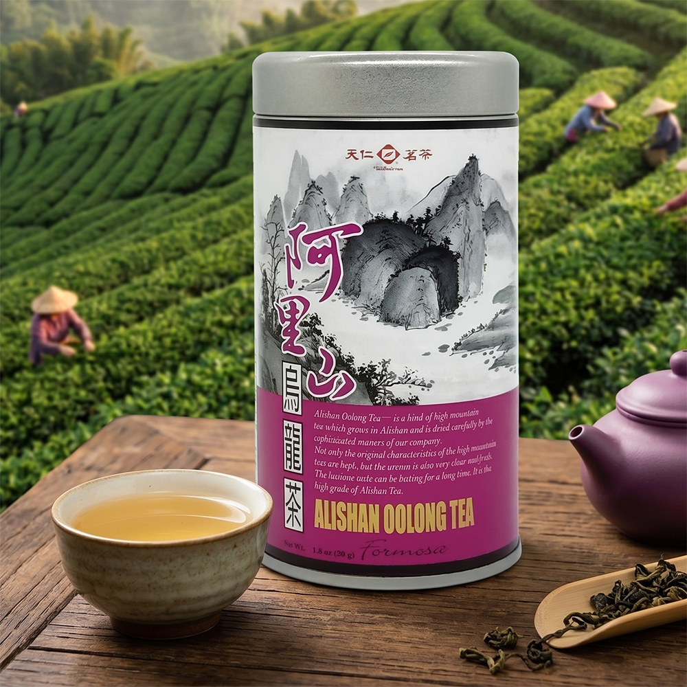 Trà Alishan Ten Ren 50g Thương Hiệu Trà Đài Loan