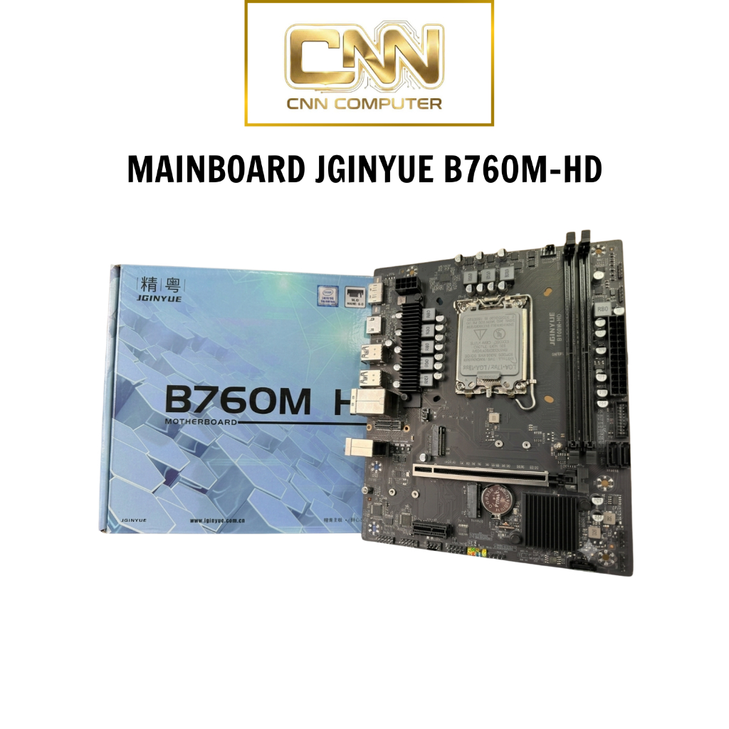 Bo Mạch chủ Main Jginyue B760M-HD DDR4 New 100% BH 36 Tháng Đổi Mới