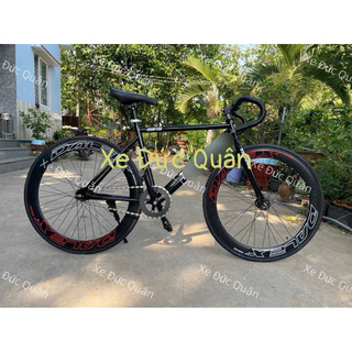 Xe Đạp Fixed Gear  - Đùm Nhôm, Sên Hạt Đậu, Lắp Ráp Theo Yêu Cầu, Mới 100%