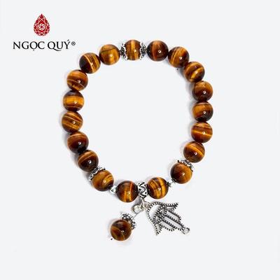 Vòng tay đá tự nhiên phối charm - Mẫu VC0156 - Ngọc Quý