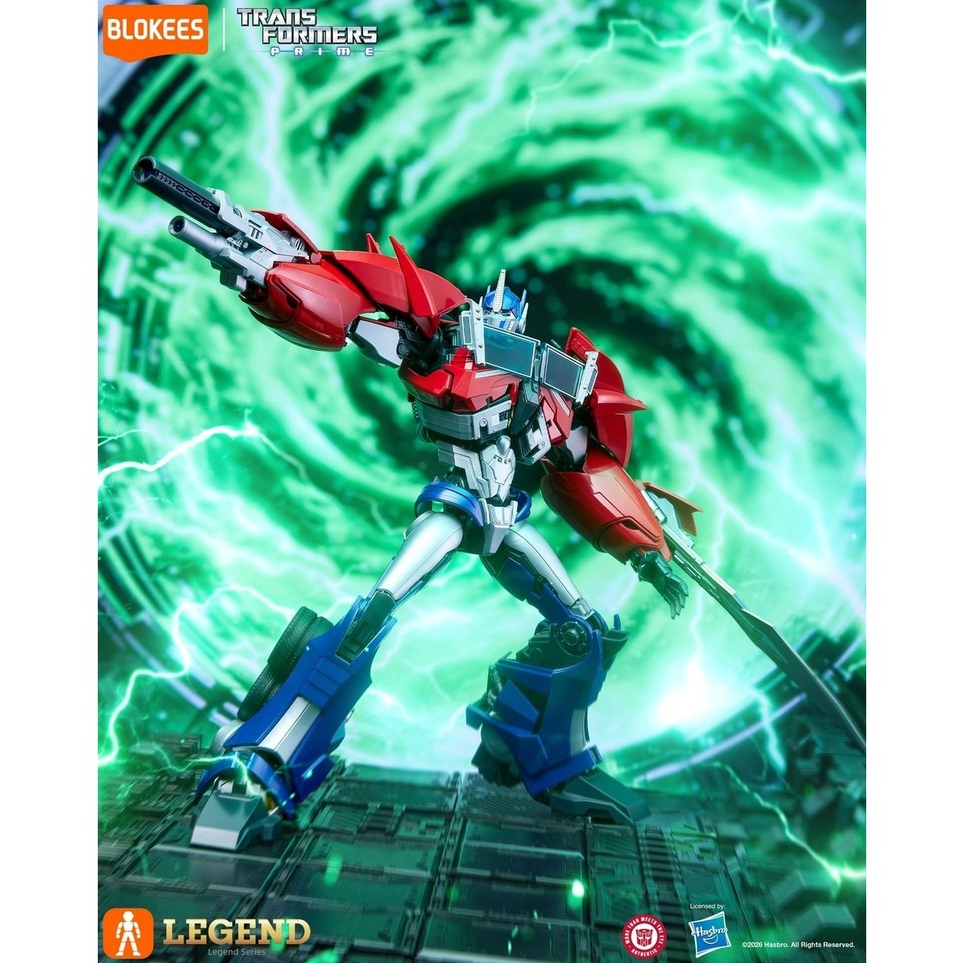 [Full box] Chính hãng Blokees Legend Class Transformers Prime Optimus Prime - mô hình lắp ráp
