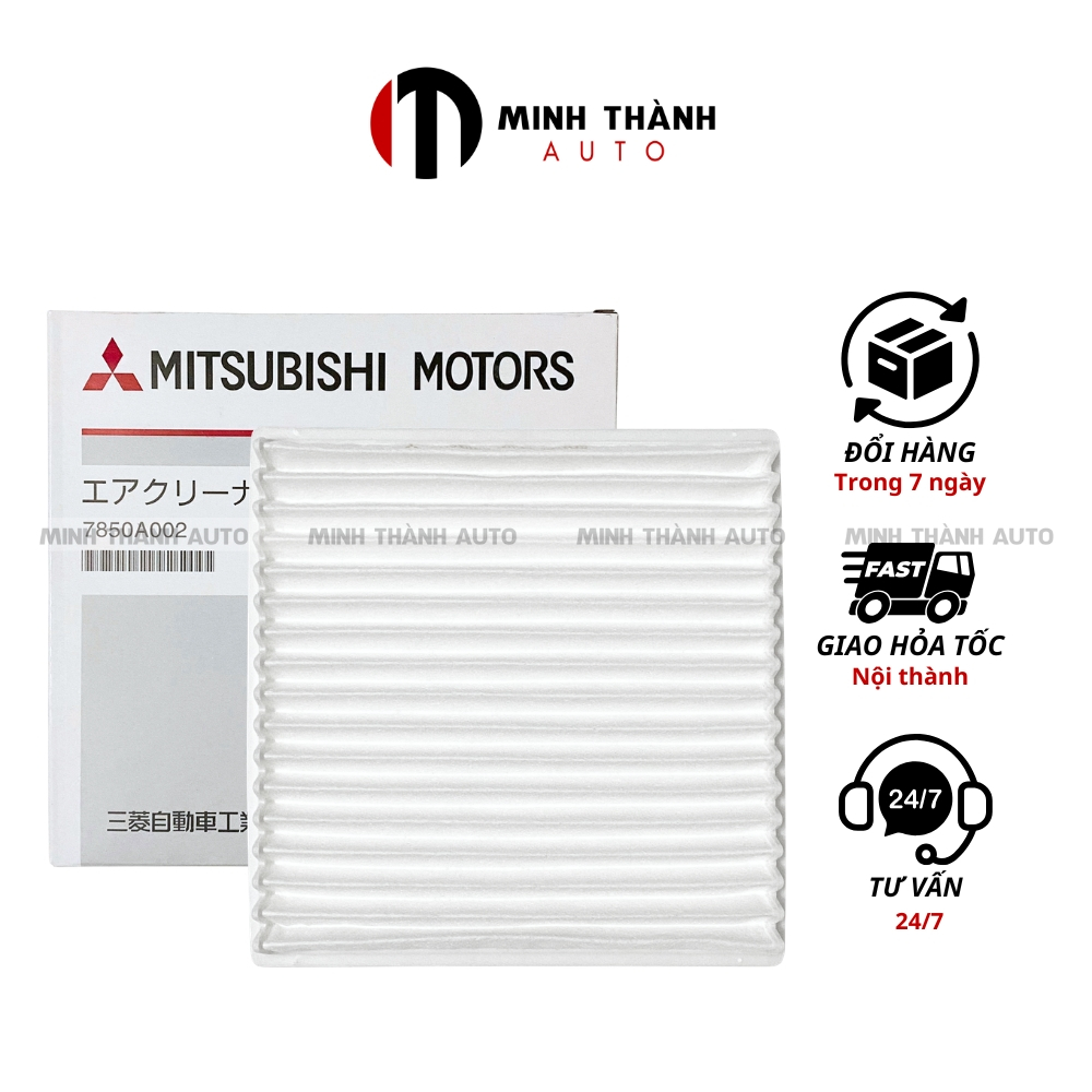Lọc gió điều hòa, máy lạnh xe Mitsubishi Xpander, Attrage, Mirage mã OEM: 7850A002/691067 (MR7850A00