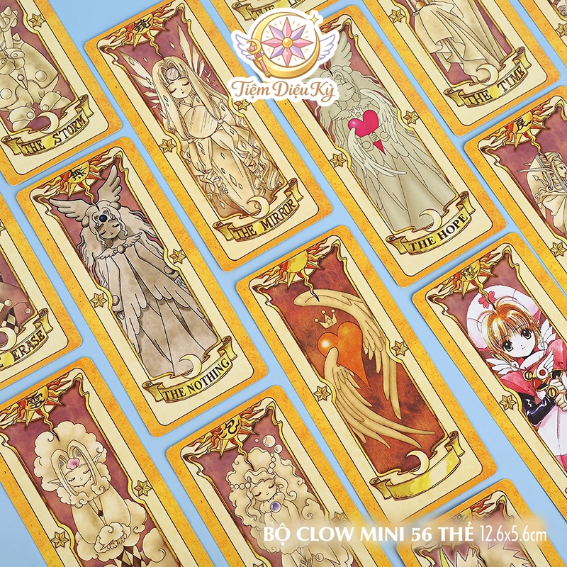 Bài Lẻ Bộ Bài Tarot Clow 57 Lá Thường - Lá Bài Clow Tarot Bán Lẻ - Lá Bài Clow May Mắn
