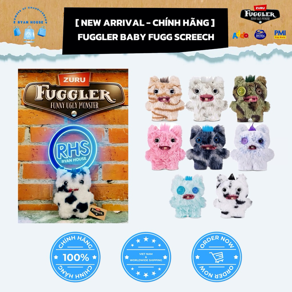 [ NEW ARRIVAL - CHÍNH HÃNG ] FUGGLER BABY SCREECH EDITION