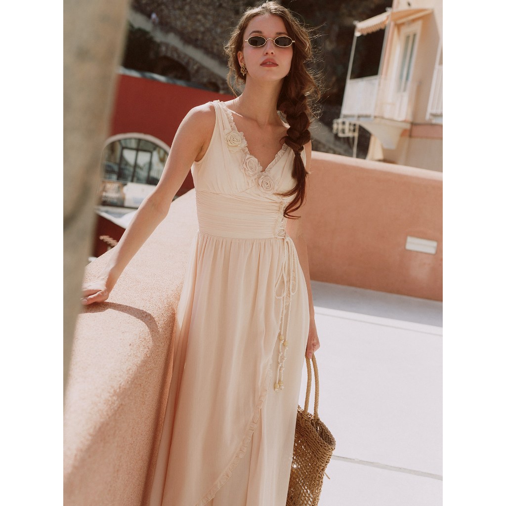 [Vui lòng nhắn tin shop trước khi đặt đơn] ĐẦM NAPLES SUNSHINE LACEMADE 7206