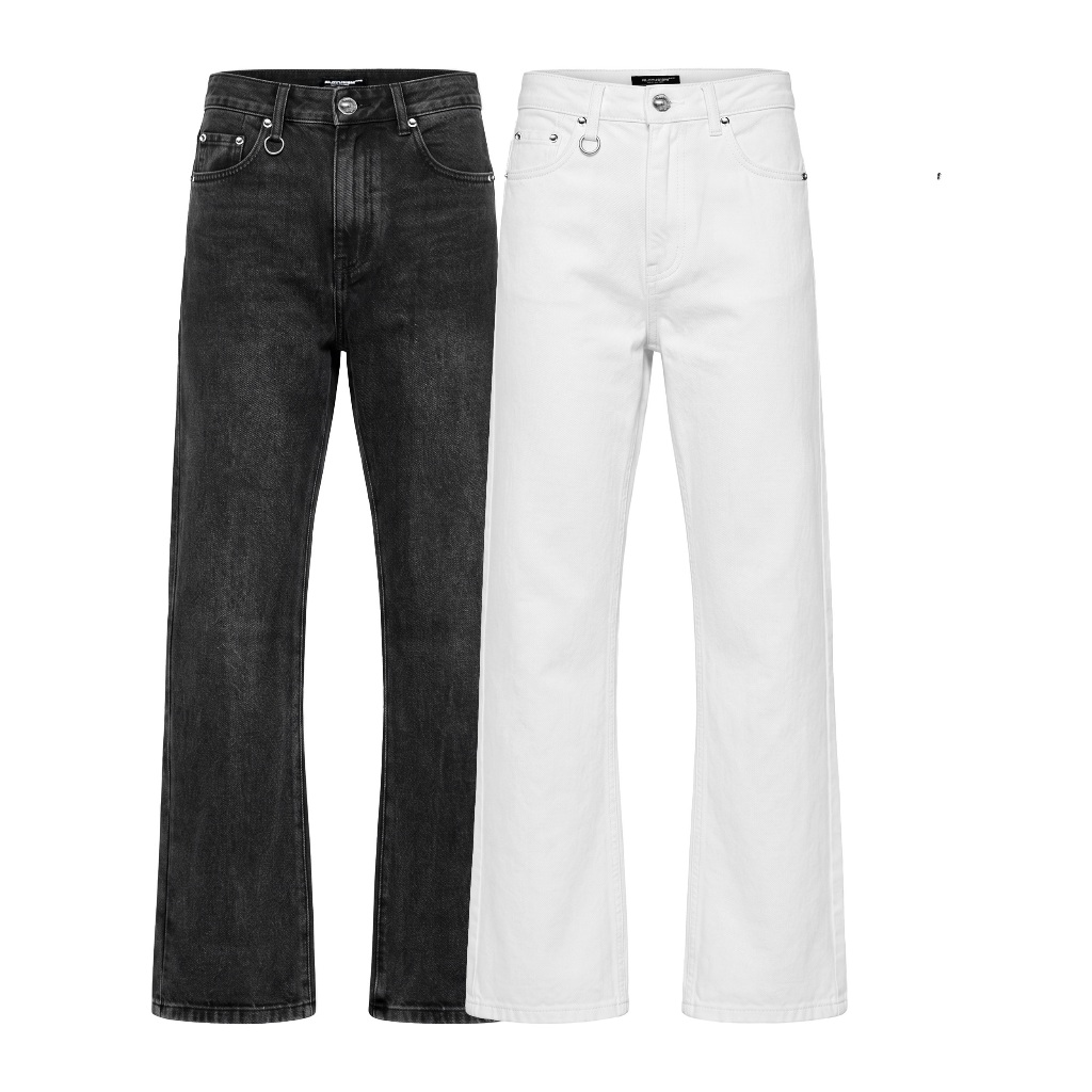 ALCYUS | Quần denim ống đứng "D-PTS 02-2"