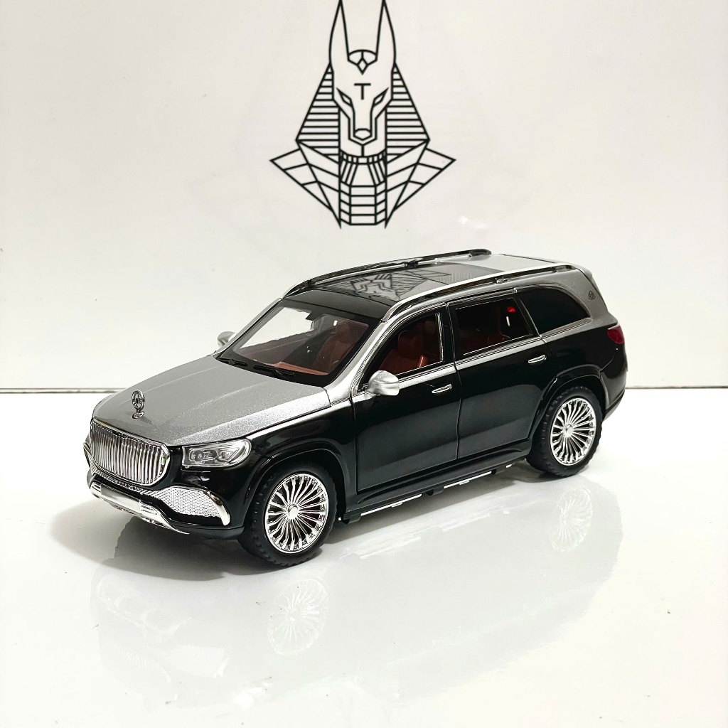 Mô Hình Xe Ôtô Kim Loại 1/24 Siêu Xe MERCEDES BENZ GLS600 MAYBACH Dùng Để Trưng Bày Bàn làm Việc