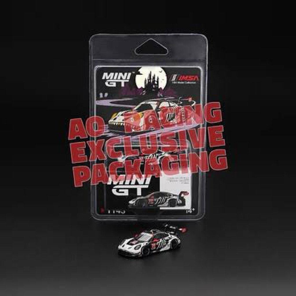 Xe mô hình Mini GT #1143 Rexy Skeleton 2025 Petit Le Mans