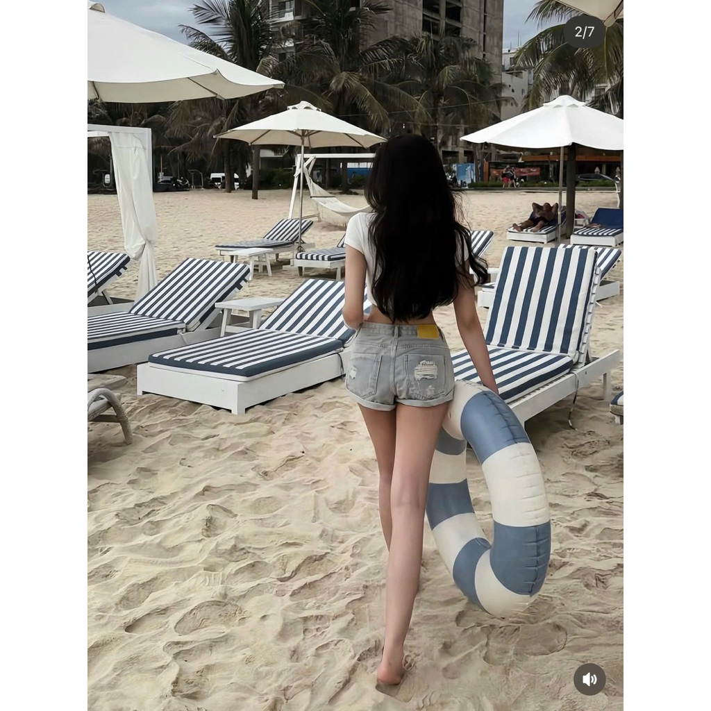 𝑮𝑨𝑽𝑨./𝑪𝑶́ 𝑺Ẵ𝑵/ QUẦN SHORT RÁCH SIU HÓT HÍT HÀNG MỚI QCL1. | BigBuy360 - bigbuy360.vn