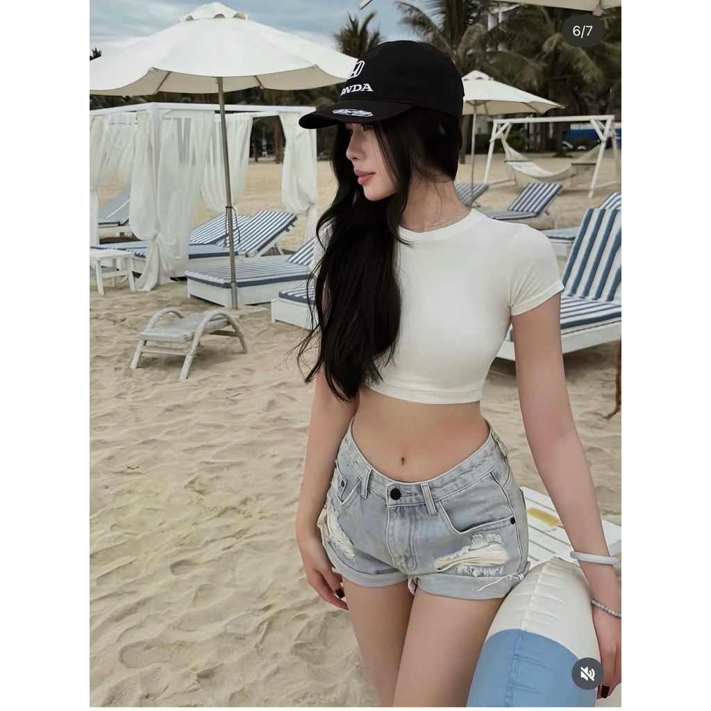 𝑮𝑨𝑽𝑨./𝑪𝑶́ 𝑺Ẵ𝑵/ QUẦN SHORT RÁCH SIU HÓT HÍT HÀNG MỚI QCL1. | BigBuy360 - bigbuy360.vn