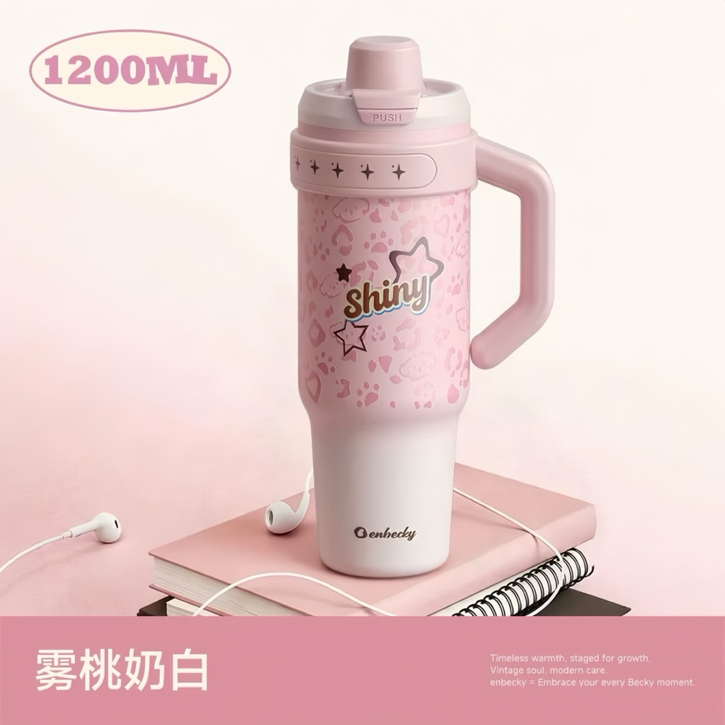 Ly giữ nhiệt cao cấp Enbecky 1200ml
