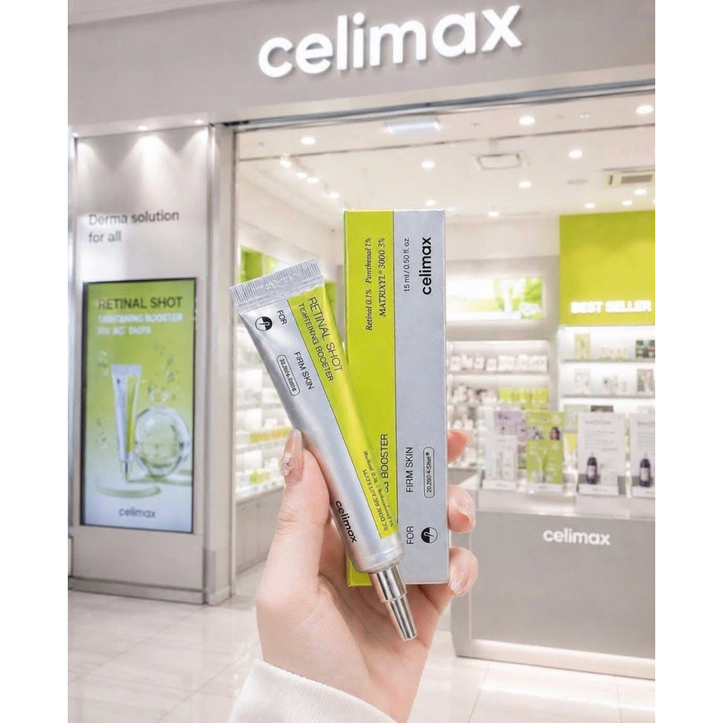Kem dưỡng Retinal Celimax Vita-A Retinal Shot Tightening Boooster 15ml
