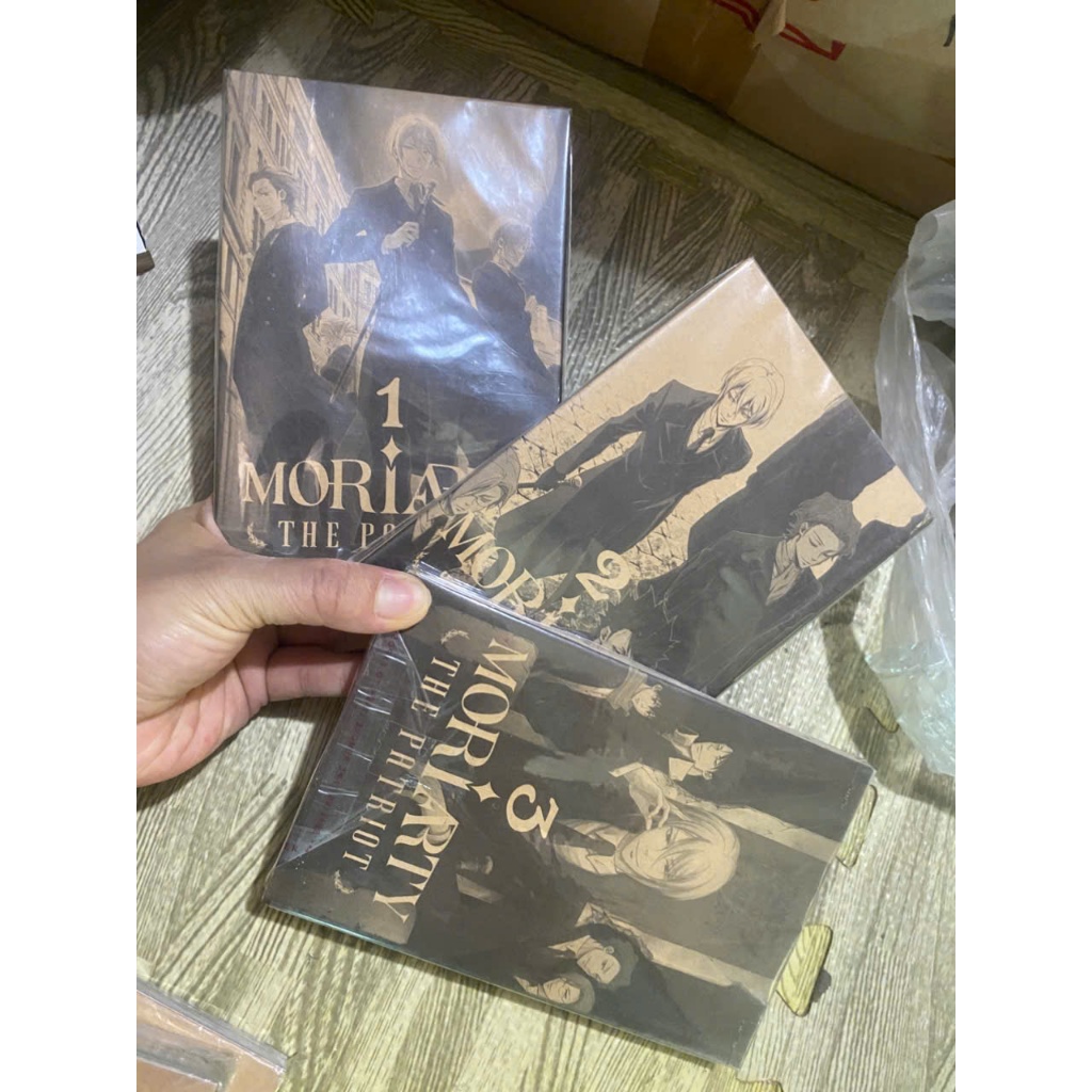 Lẻ vở Moriarty The Patriot tập 1,2,3,4 - Mori