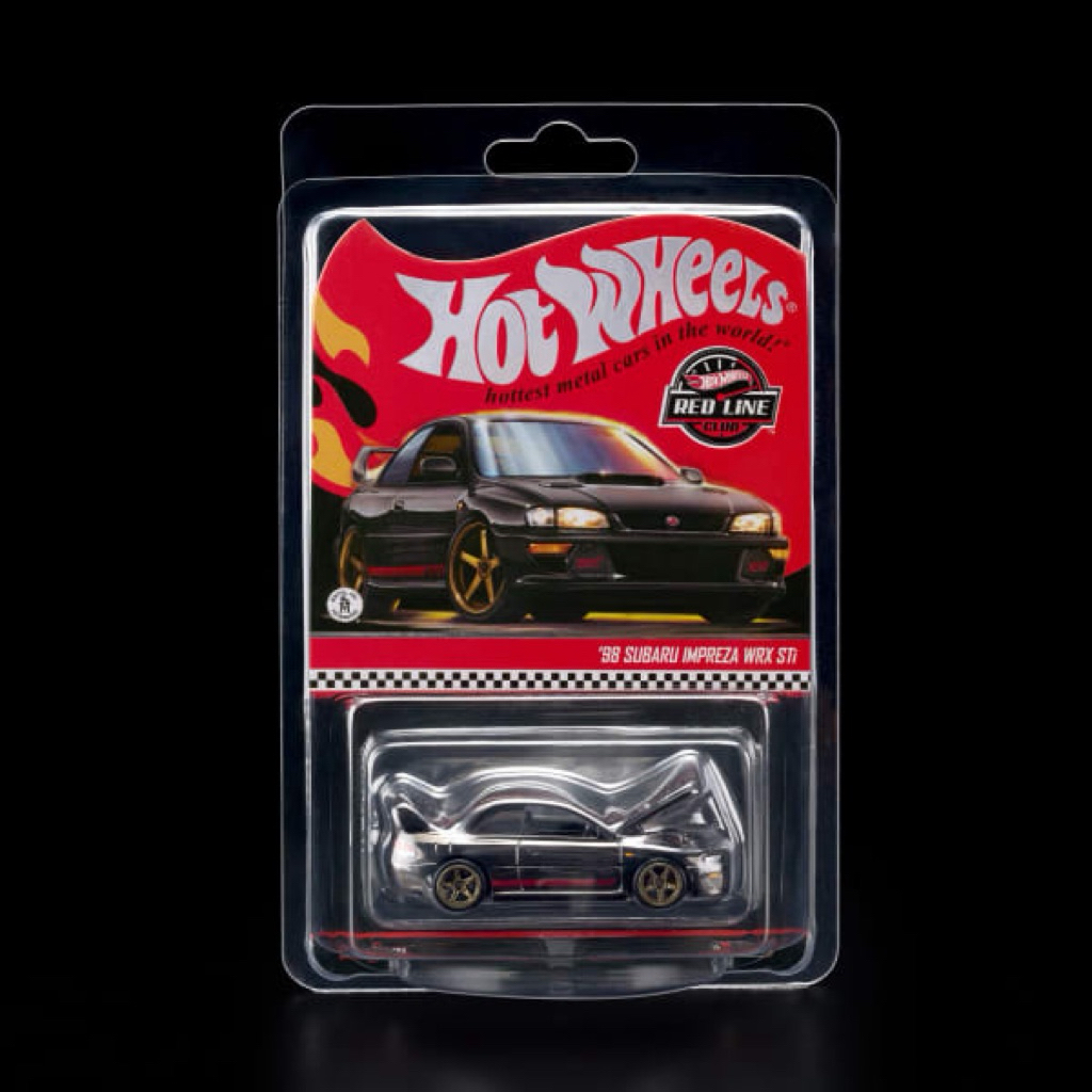 Xe mô hình Hot Wheels Hot Wheels RLC Exclusive ’98 Subaru Impreza WRX STi
