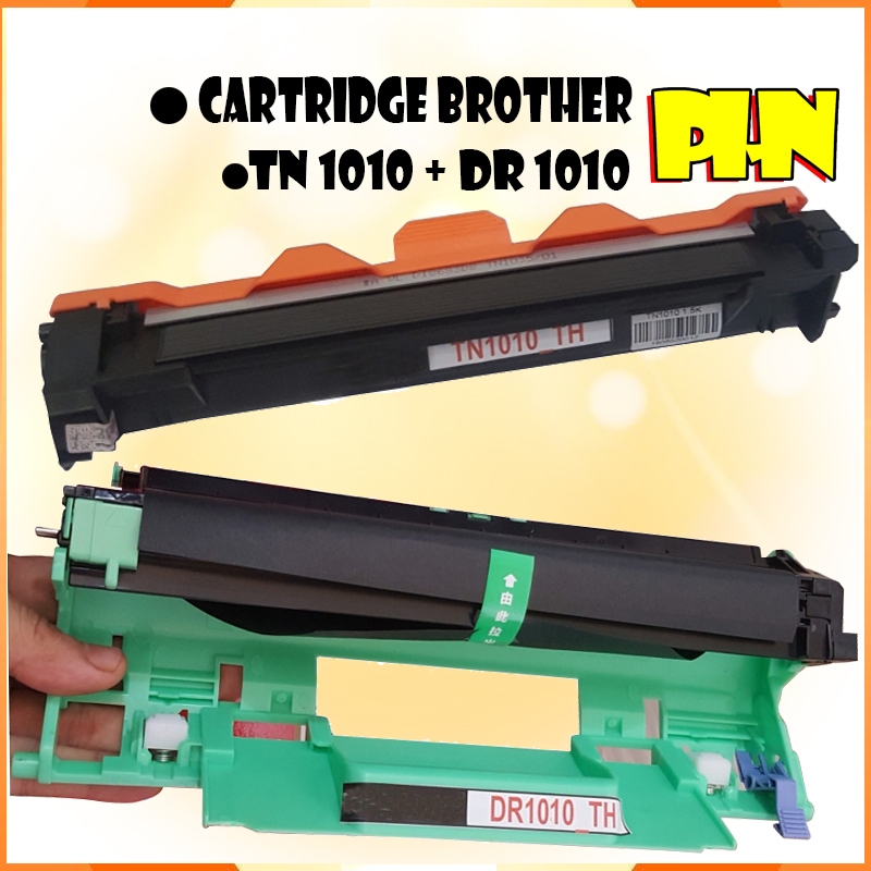 Hộp mực Brother DCP 1510 mã TN1010/DR1010, TN1111/DR1111, DR1018/TN1018 có sẵn mực in và trống drum.