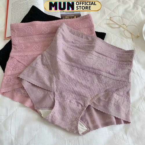 QUẦN LÓT GEN NỊT BỤNG CAO CẤP,PHỐI REN CHỐNG CUỘN 88188