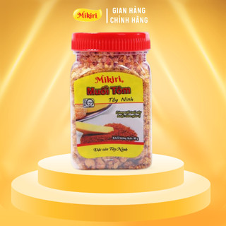 Muối Tôm Tây Ninh Mikiri Hủ 80g - Vị Cay Thơm Mặn Ngọt Đậm Đà, Chấm Trái Cây, Hải Sản Siêu Cuốn