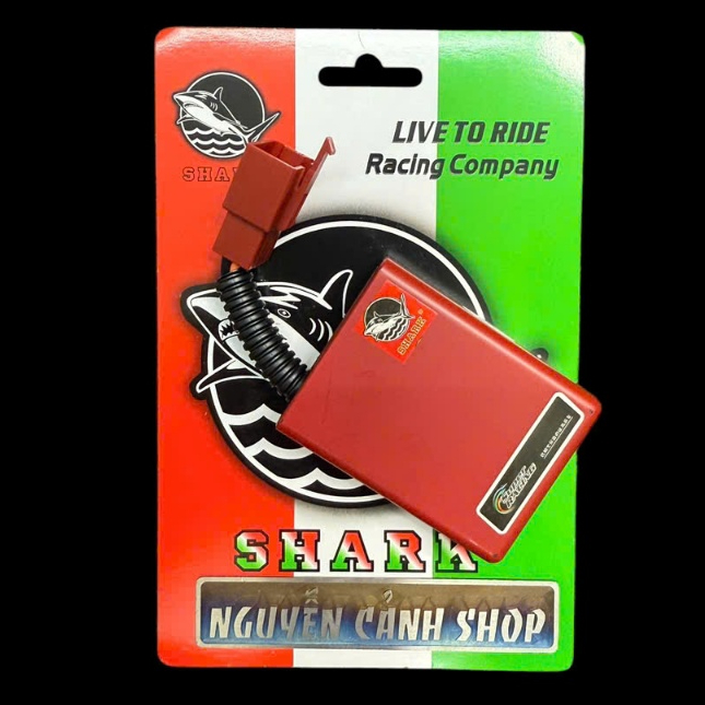 Cục ic xe draem wave độ SHARK có dây cực mạnh